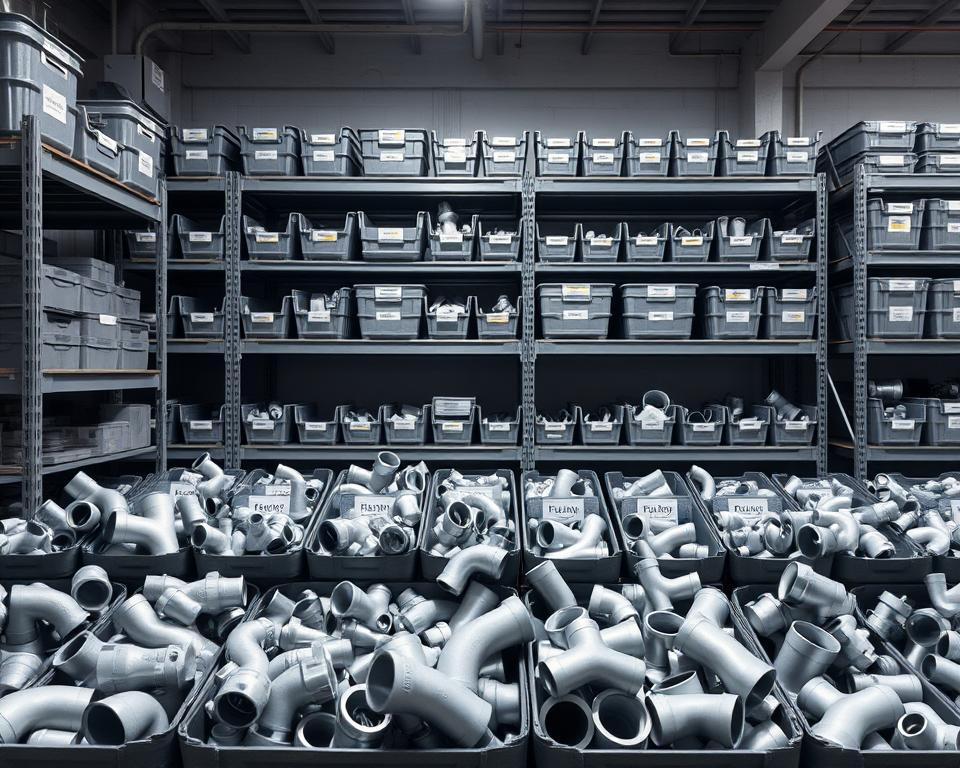 Pipe Fitting Storage Bins: How to Organize for Wholesale Use