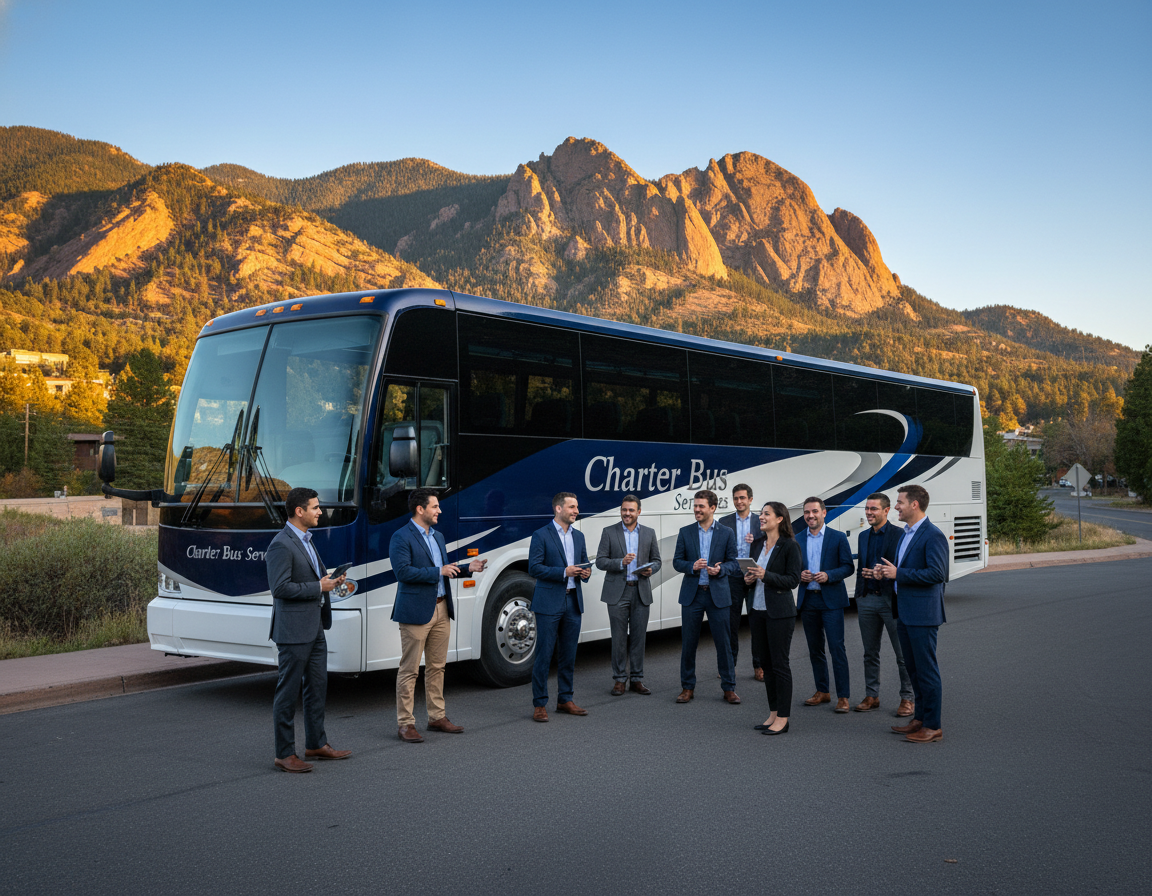 Arvada party bus and bus charter