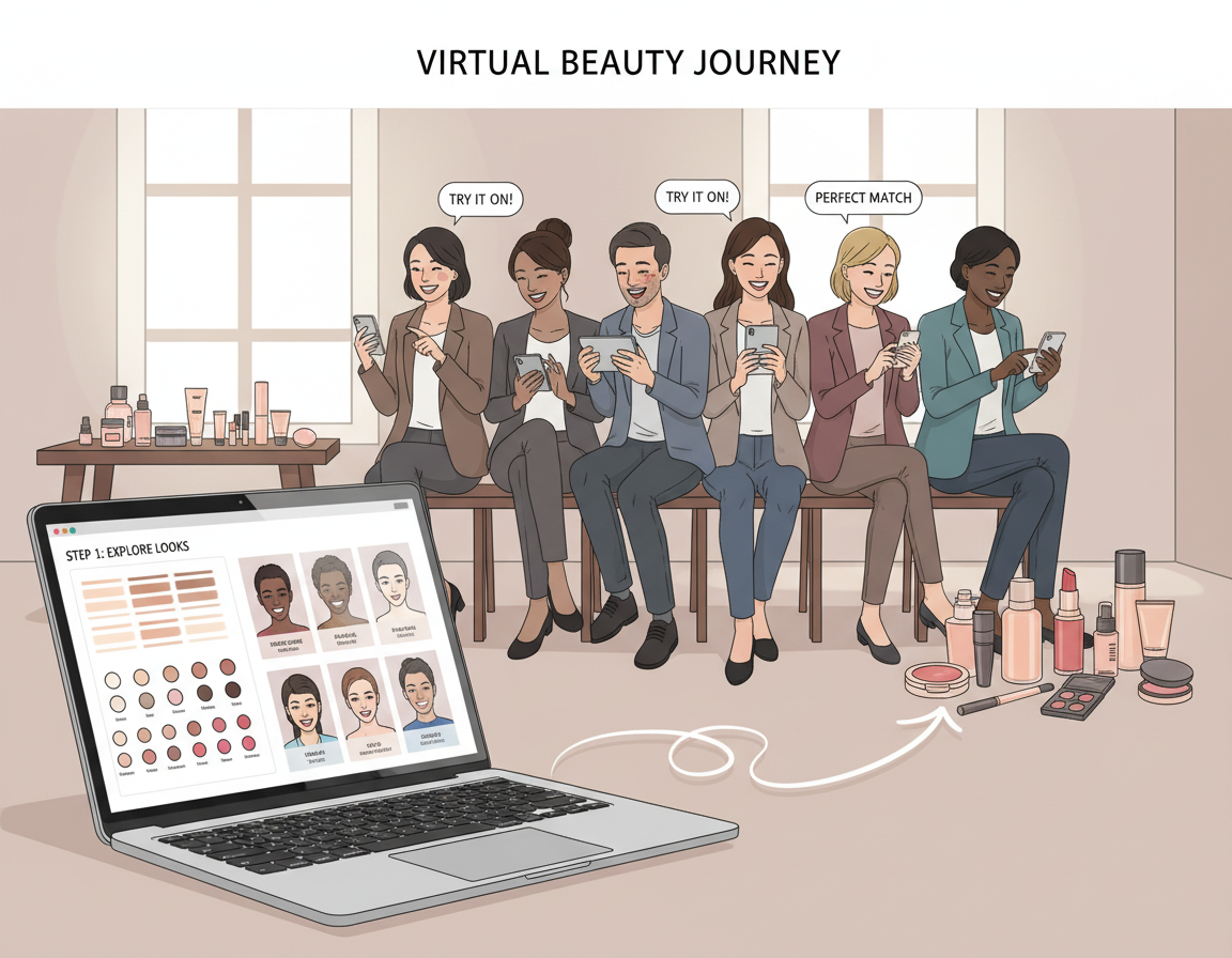 Virtual Makeup Artist: How To Shop Smarter With A Product List