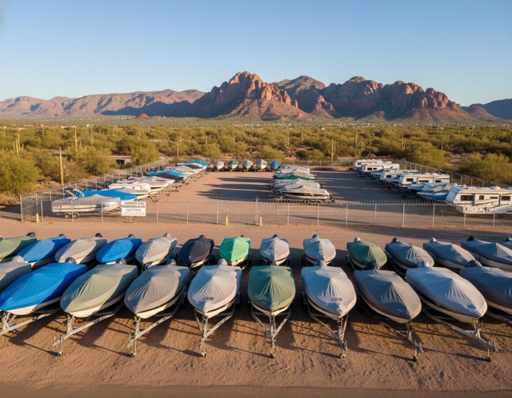 Jet Ski and Boat Storage Glendale AZ Trailer Spaces