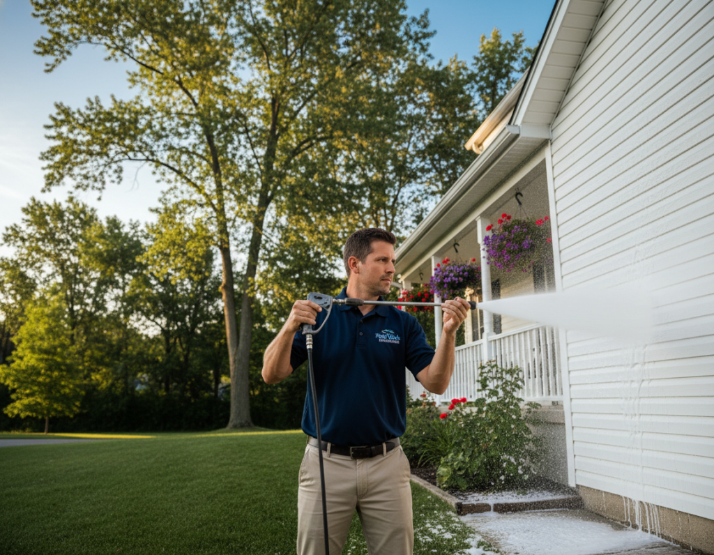 House Soft Wash Near Lewis Center for Bird Droppings