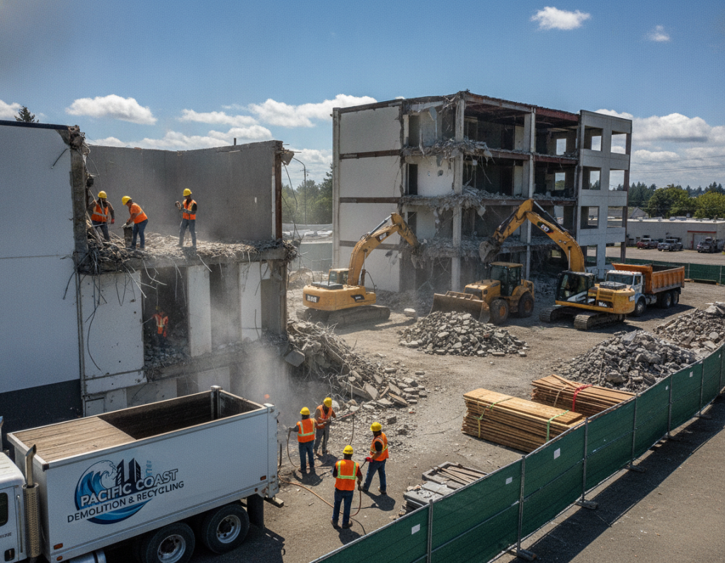 How Aloha’s Pros Handle Concrete, Steel, and Heavy Debris Fast